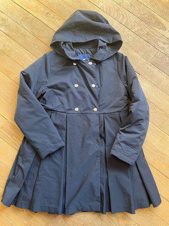 Trench marine doublé Jacadi 10 ans