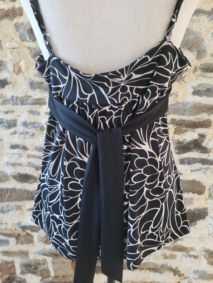 Débardeur à motifs noir et blanc Fashion Studio Taille 3 ou 40 42 - photo numéro 7