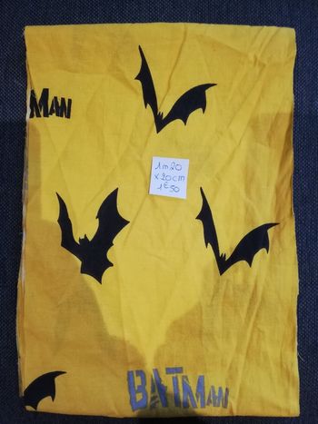 Tissu batman 1m20 x20cm