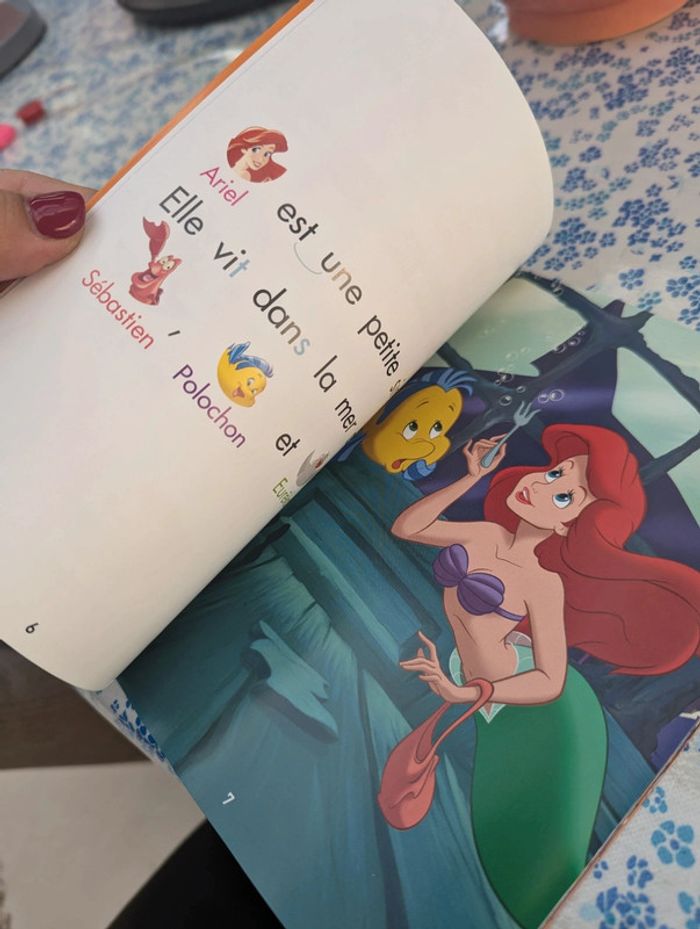 Livre la petite Sirène J'apprends à lire - photo numéro 2
