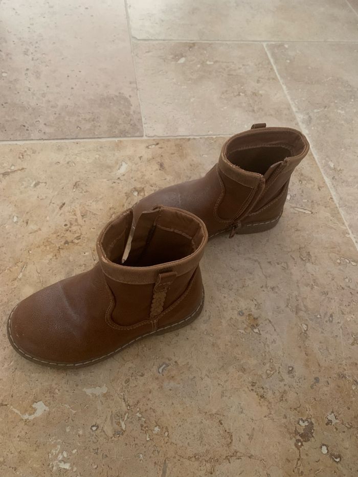 Bottines marrons taille 22 Gémo - photo numéro 5