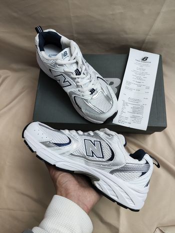 Originais New Balance 530 White Silver Navy Taille 40.5