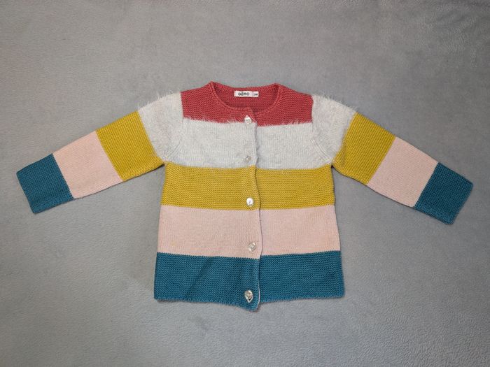 Gilet en maille coloré 24 mois (2 ans)