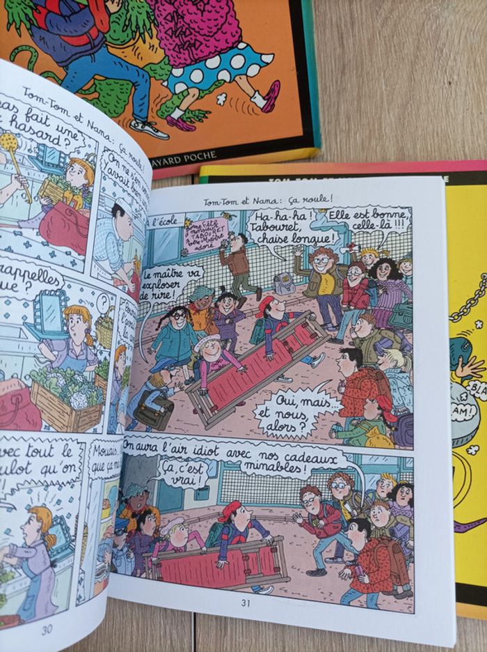 Lot 3 Livres enfant Tom-Tom et Nana - photo numéro 2