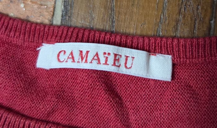 Pull rouge - photo numéro 2