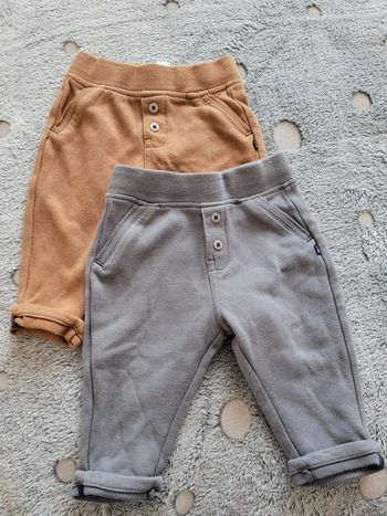 Lot de 2 pantalons 6 mois