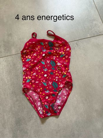 Maillot de bain energetics 4 ans