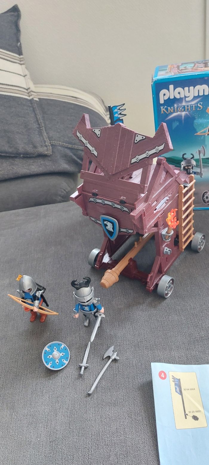 La tour d attaque des Chevaliers playmobil - photo numéro 8