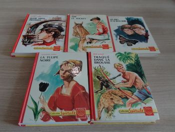 Lot de 5 livre divers "collection Spirale"(3)