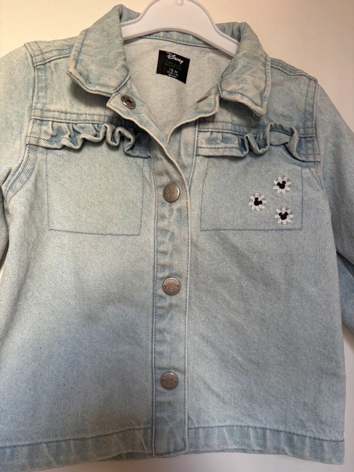 Veste Minnie en jeans - photo numéro 2