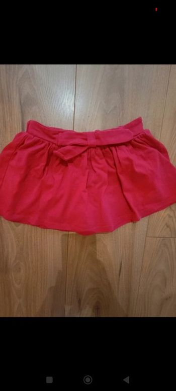 Jupe short sergent major 4 ans