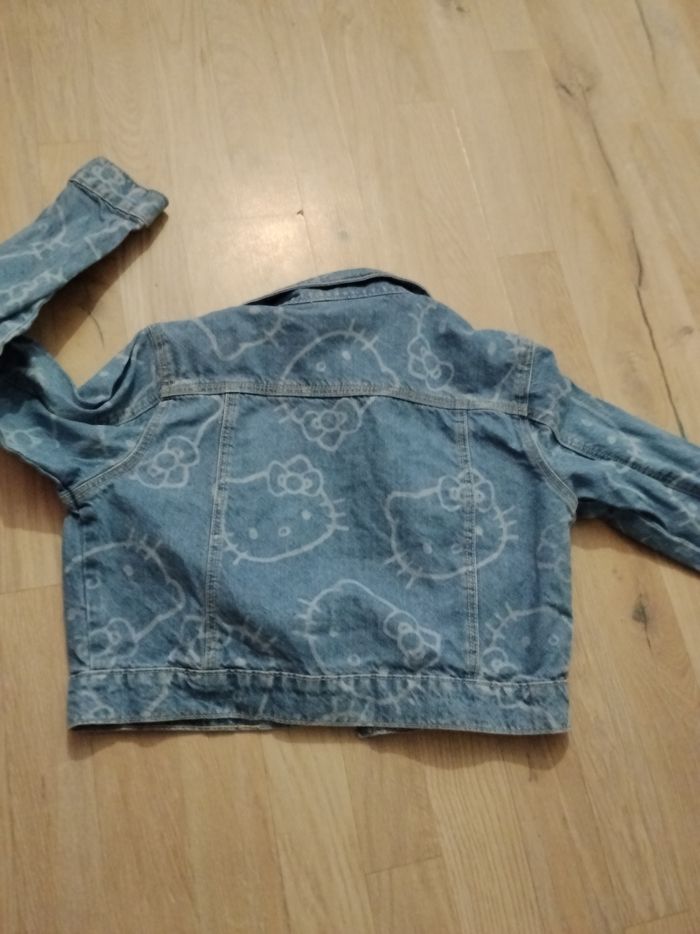 Veste jeans hello Kitty - photo numéro 2