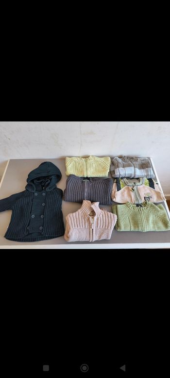 Gilets 3 mois