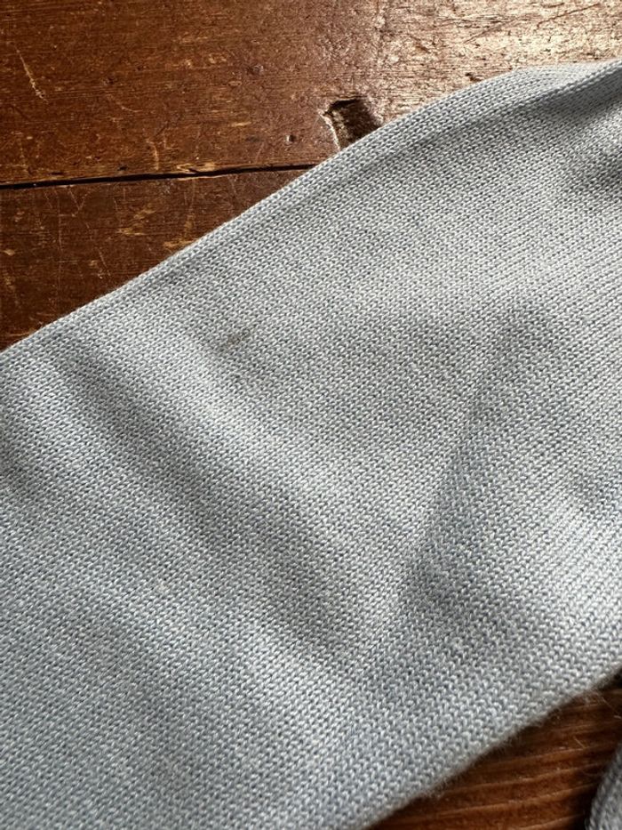 Gilet bleu ciel Bouchara 12 mois - photo numéro 3