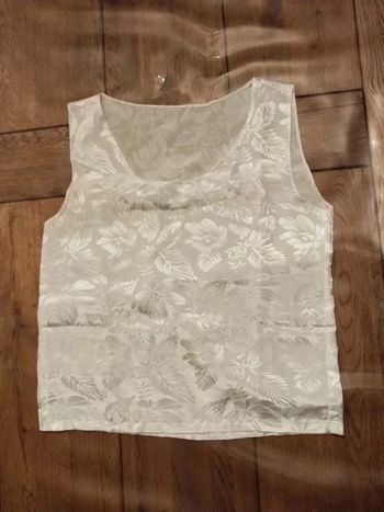 Débardeur satiné vintage