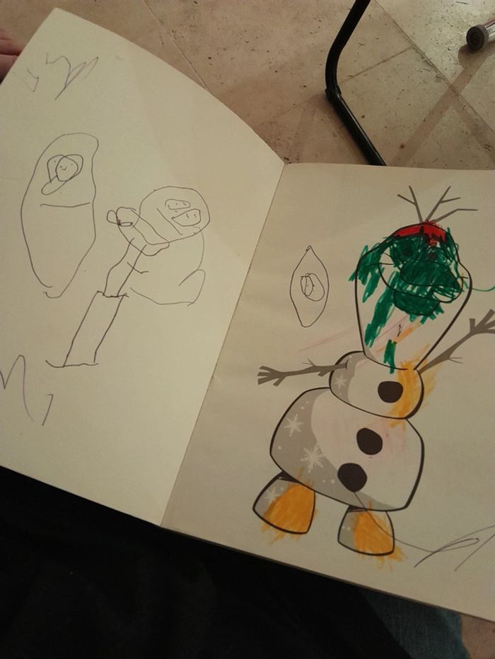 Livre de coloriage reine des neiges - photo numéro 5