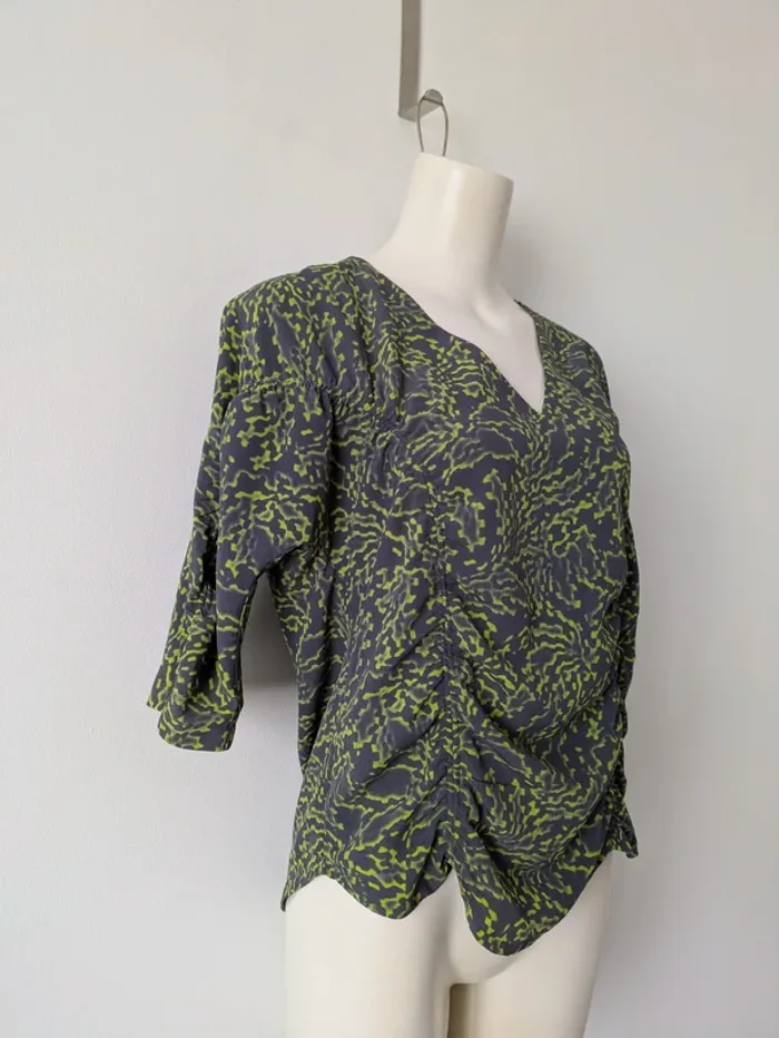 Blouse imprimée - Cop Copine - taille 36 - photo numéro 2