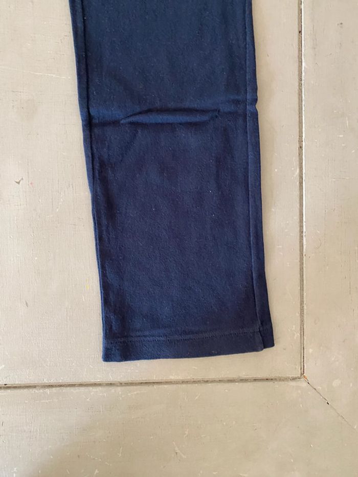 Pantalon Petit Bateau bleu marine 12 ans pantalon de jogging - photo numéro 3
