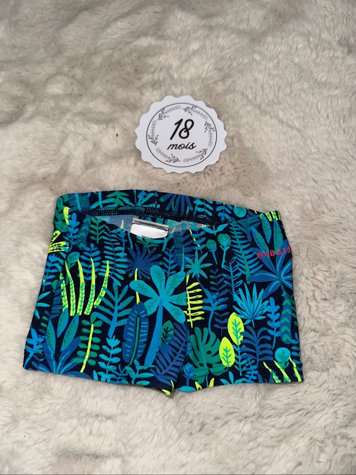 Maillot boxer de bain 18m