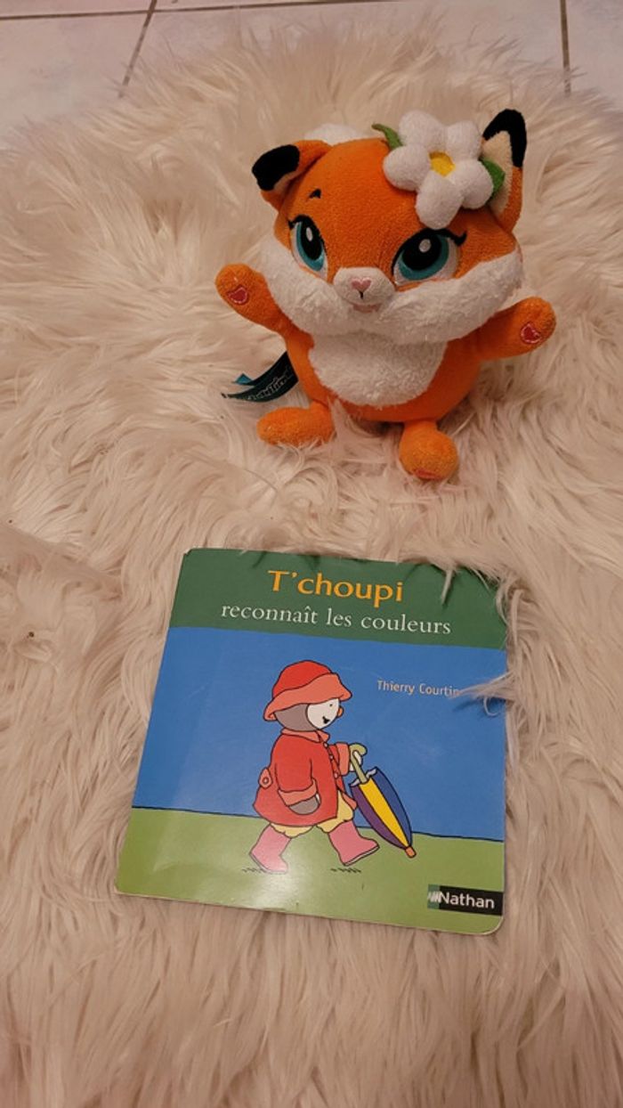 Livre t'choupi couleur