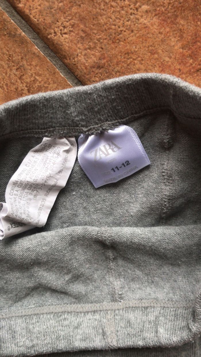 Zara collant gris taille 11/12 ans - photo numéro 3