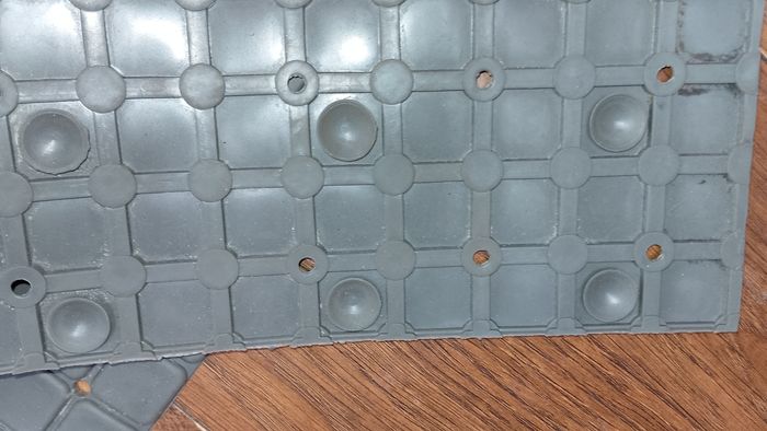 Tapis à ventouse pour bac de douche - photo numéro 5