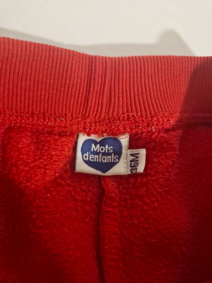 Pantalon de jogging 36 mois Mots d’enfants - photo numéro 4