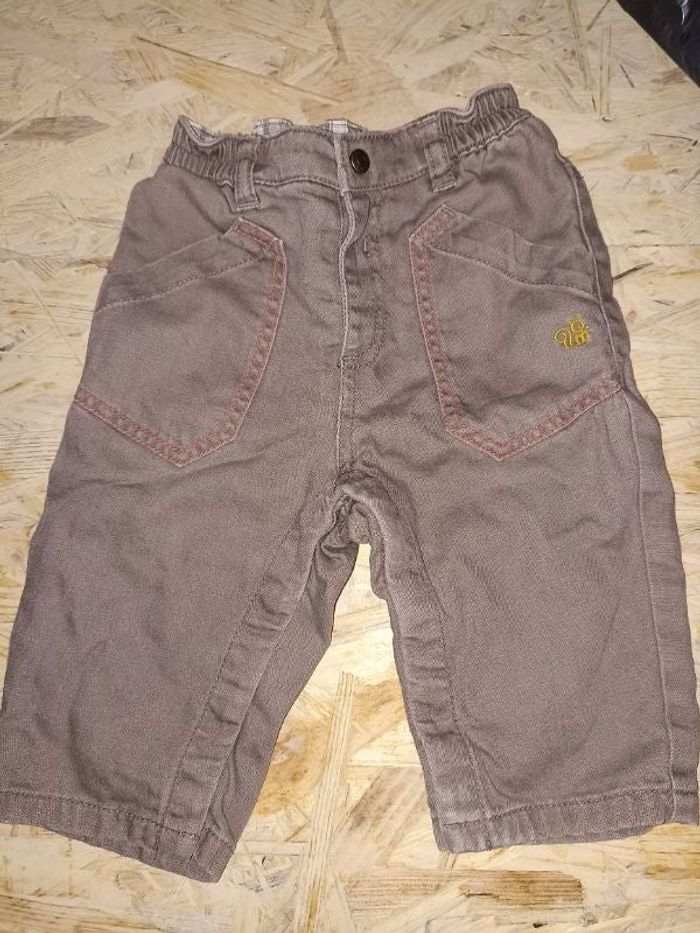 Pantalon bébé garçon marron