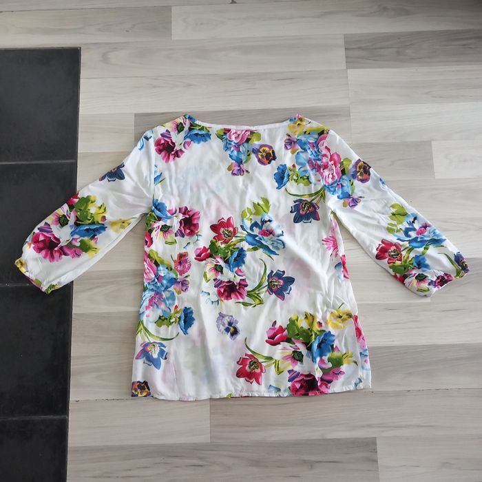 Chemisier imprimé à fleur femme Tex taille 38 - photo numéro 7