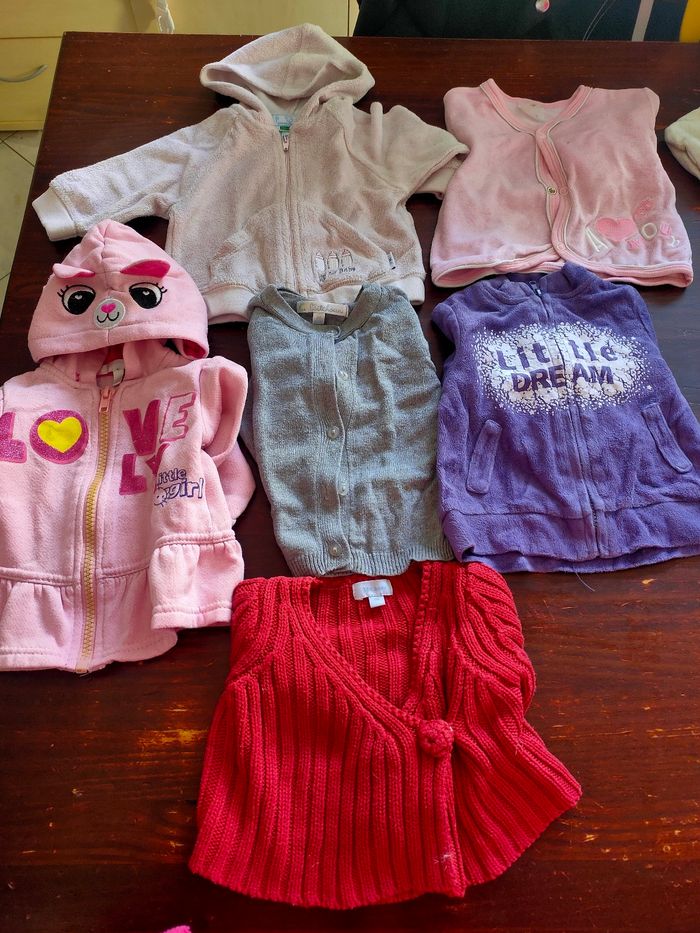 Lot gilet bébé 3 mois