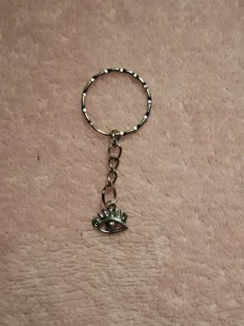 Porte-clés œil porte-bonheur