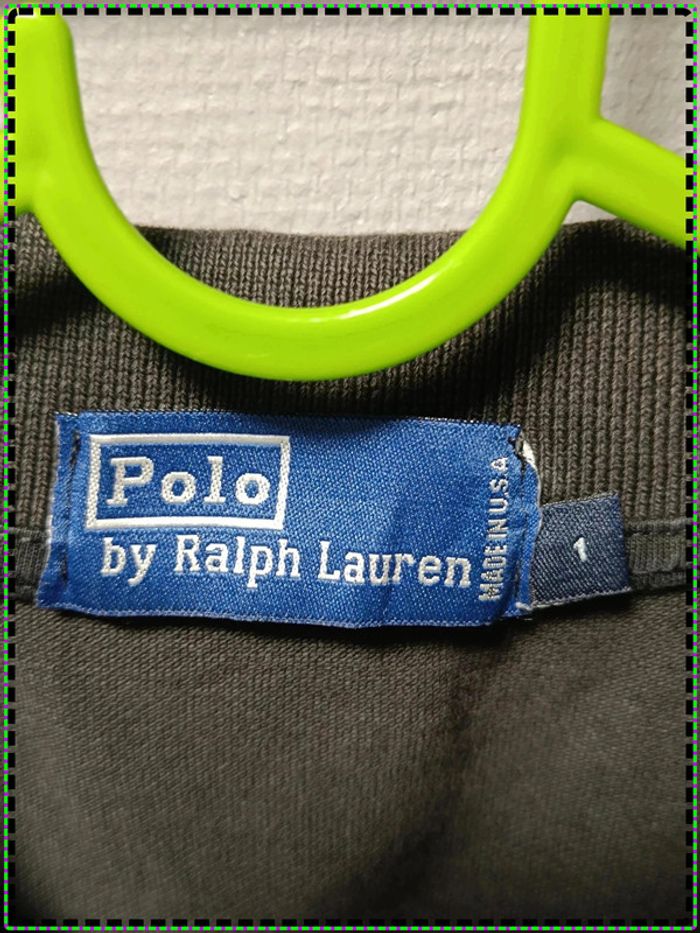 Polo Ralph Lauren vintage noir - Made in USA - photo numéro 5