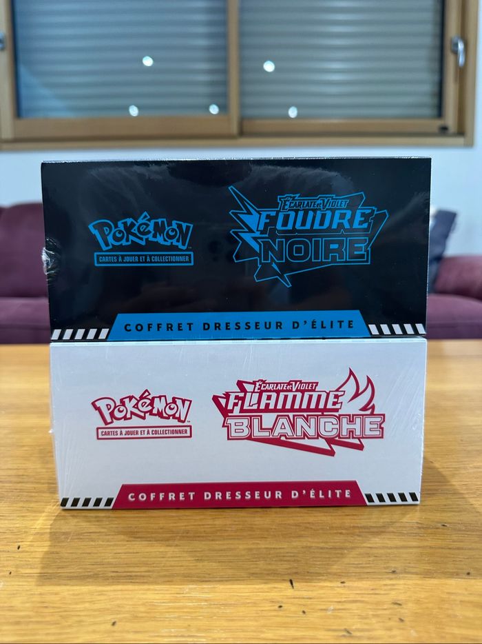 ETB Pokémon Foudre Noire et Flamme Blanche EV10.5 - photo numéro 5