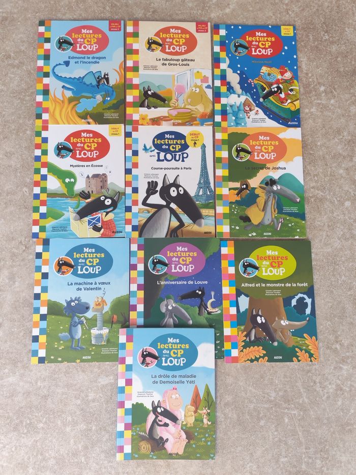 Livre CP petit Loup