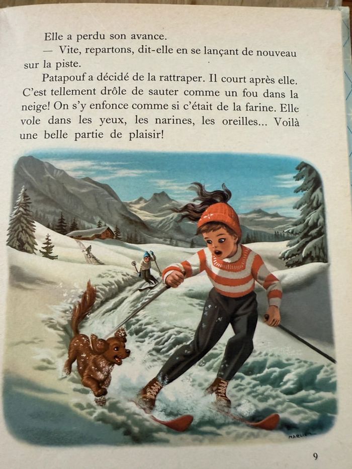 1959 Livre ancien bd album Martine à la montagne Casterman Collection Farandole Delahaye Marlier - photo numéro 7