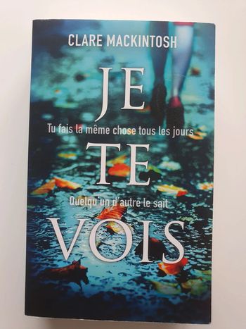 Livre Je te vois de C.Mackintosh