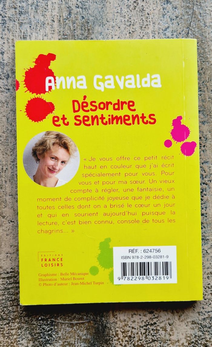Livre neuf desordre et sentiments - photo numéro 2