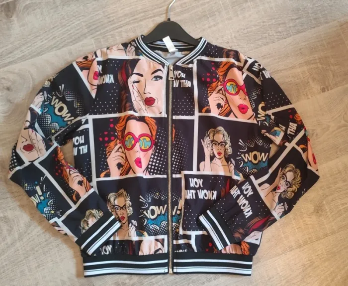 Veste légère imprimé