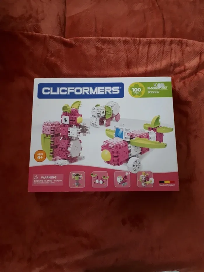 Kit de construction Clicformers Blossom Set – 100 pièces neuf