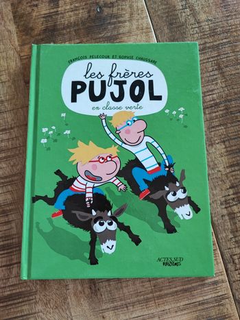 Livre les frères Pujol en classe verte