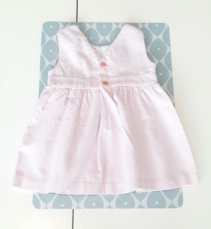 Robe velours - 6M - photo numéro 2