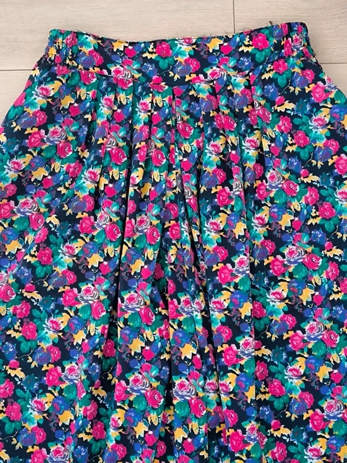 Jupe culotte légère vintage taille 40