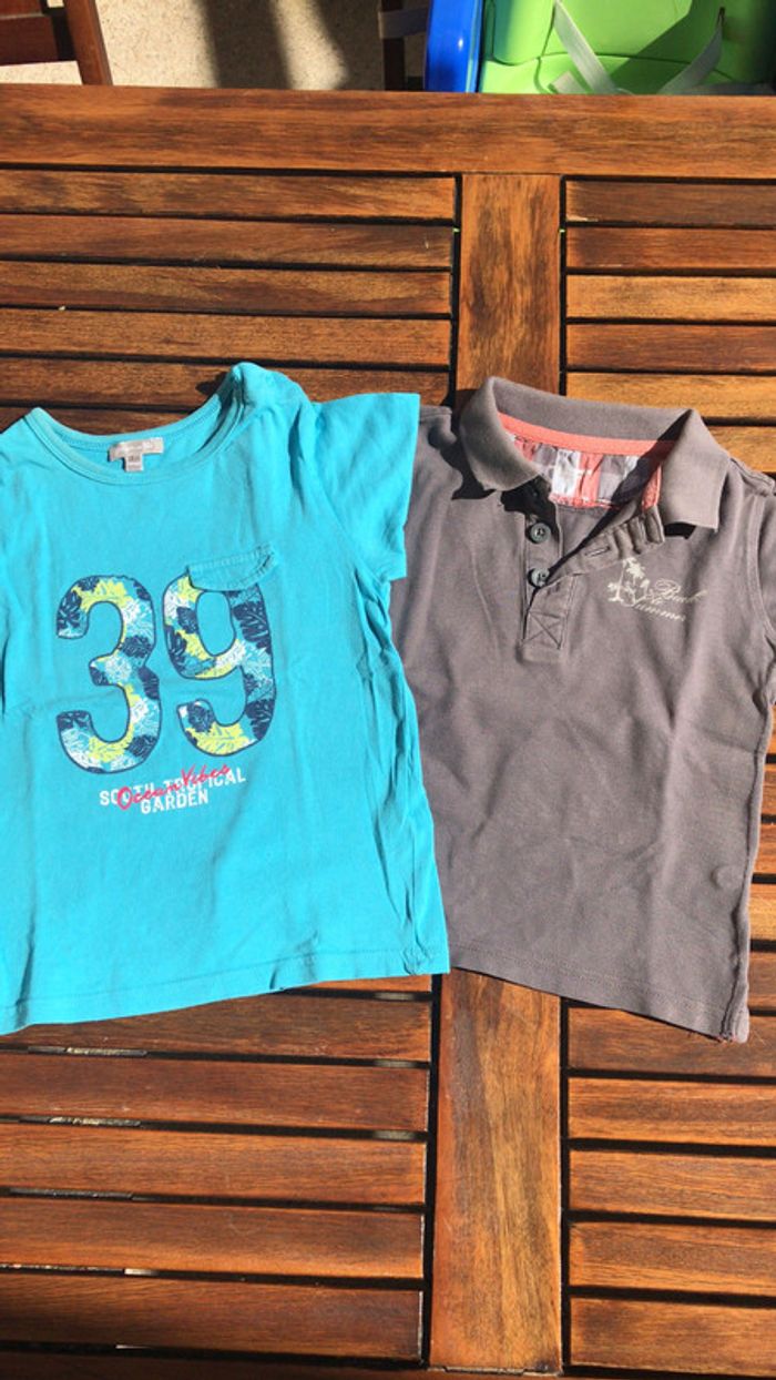 Lot tee-shirts / polo 3 ans