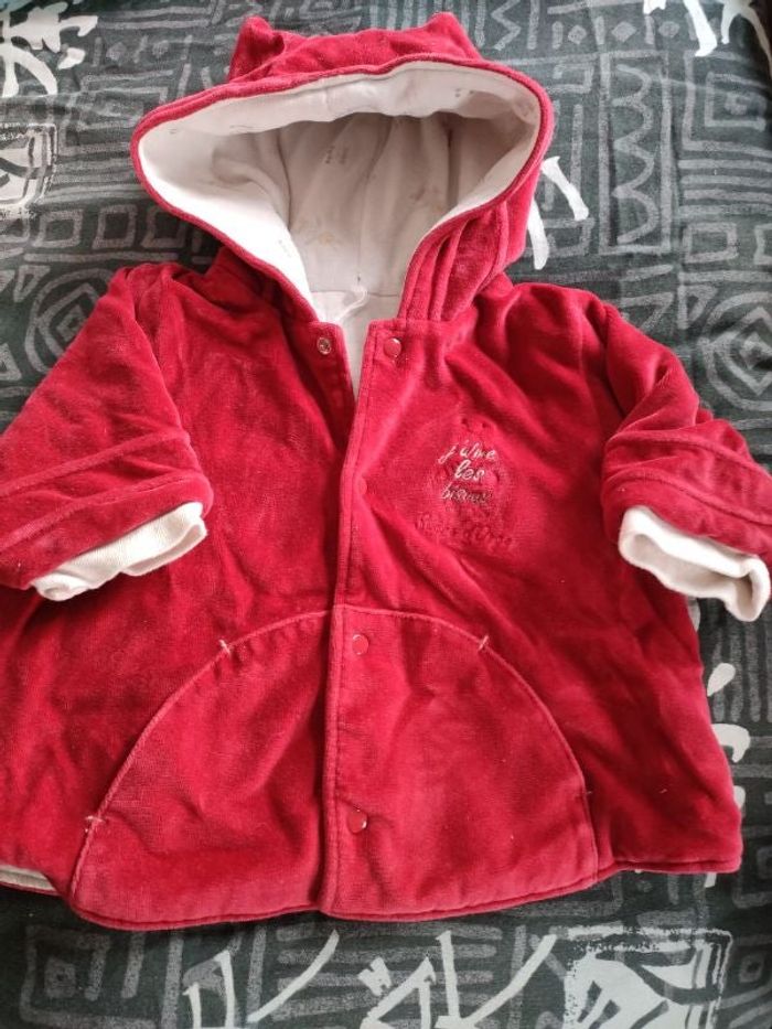 Manteau bébé fille.