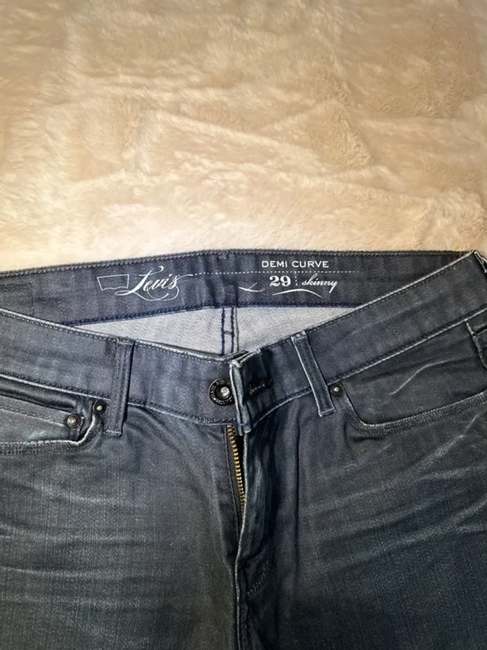 Jean demi curve skinny levis - photo numéro 3