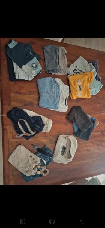 Lot vetement garcon 18 mois