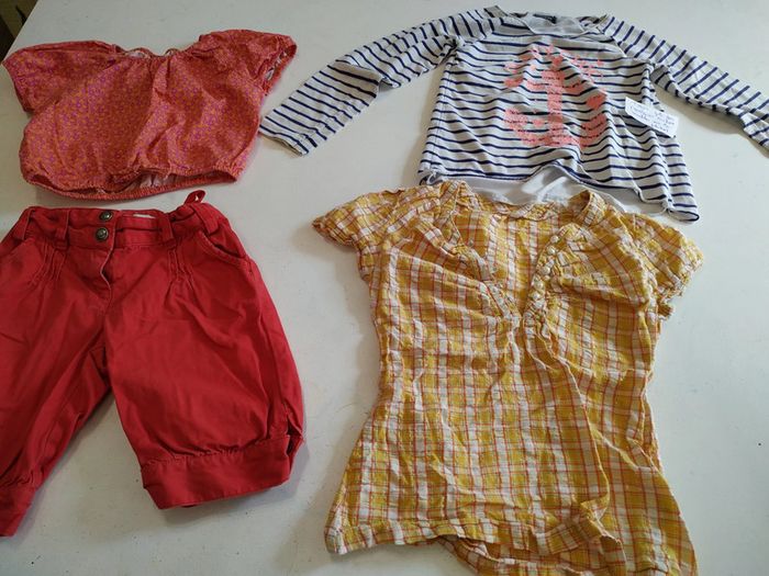 Lot de vêtements été fille taille 6 ans - photo numéro 4