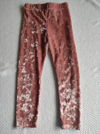 Legging velours fille