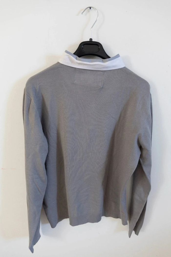 C54 pull gris Armand Thiery L - photo numéro 2