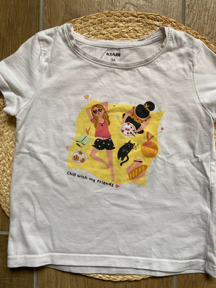 Lot de 3 T-shirts manches courtes - Taille 3 ans - photo numéro 12